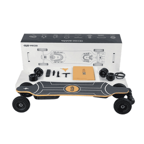 yecoo 2-in-1 skateboard package